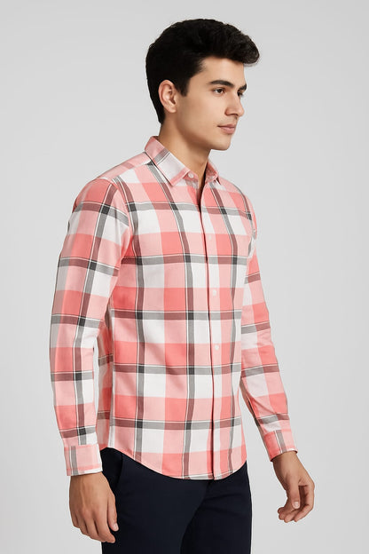 Checked Casual Rama Pink Shirt